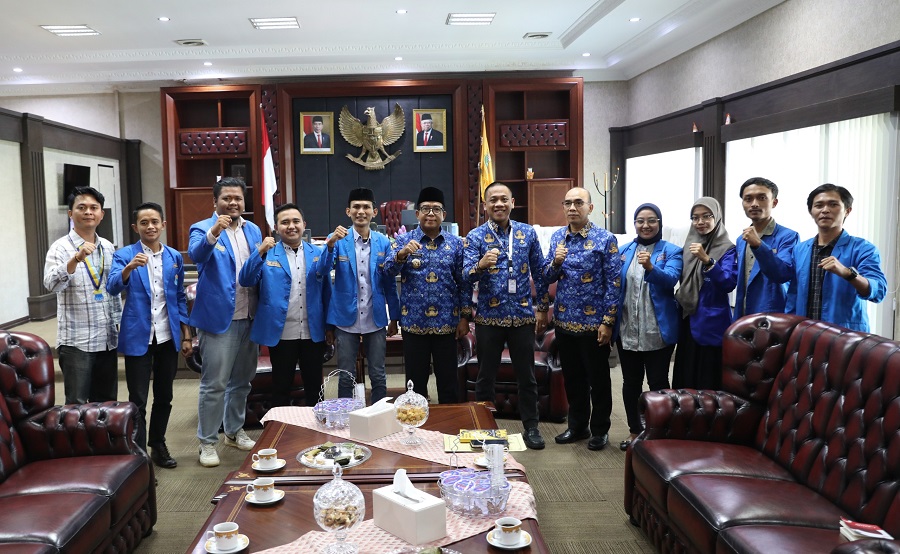 Pj Gubernur ajak Pengurus PMII Bergandeng Tangan Membangun Lampung