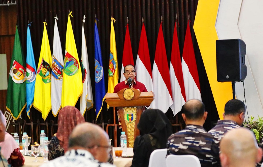 Pj Gubernur Lampung Apresiasi Angkatan Laut dalam Menjaga Keamanan Perairan