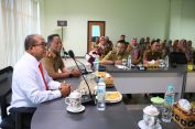 Pj Gubernur Lampung Tekankan Penanganan Sektor Infrastruktur Berjalan Maksimal