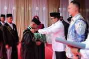 Pj Gubernur Samsudin Hadiri Wisuda Tahfidz Pondok Pesantren Sabilul Mustofha Jati Agung