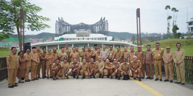 PJ. Gubernur Lampung Ikuti Arahan Presiden Bersama Sejumlah Kepala Daerah di Ibu Kota Nusantara