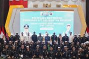 Pj. Gubernur Samsudin Lepas Atlet Lampung Ikuti Porwanas XIV Kalimantan Selatan