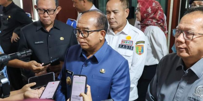 PJ. Gubernur Lampung Tanda Tangani Nota Kesepakatan Perubahan Kebijakan Umum Anggaran dan PPAS Tahun 2024