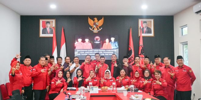 Nanda IndiraTerima Surat Tugas Maju Pilkada Dari PDIP