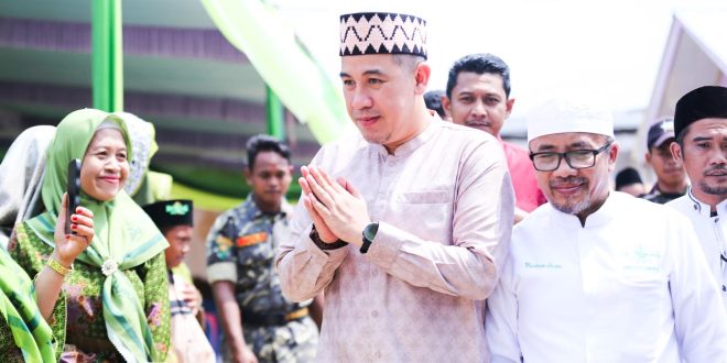 Pengajian Akbar RAKERPROV II JPPPM, Bupati Pesawaran Serukan Penguatan Peran dan Fungsi Organisasi untuk Kemajuan Pesantren