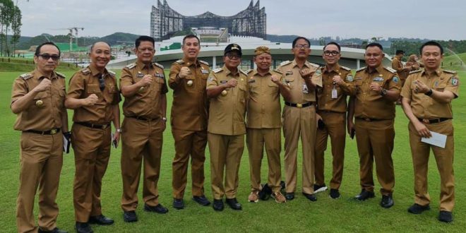Pj. Bupati Pringsewu Hadiri Pertemuan dengan Presiden di IKN