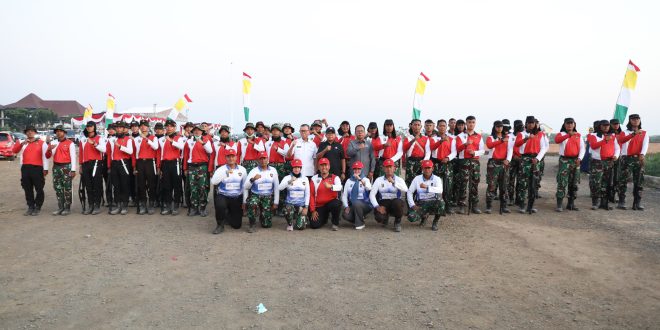 Pj. Gubernur Samsudin Pacu Semangat Paskibraka yang akan bertugas pada Upacara HUT RI ke- 79 di Kota Baru
