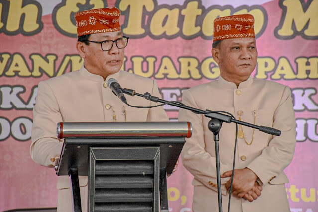 Walkot Metro Wahdi Optimis Kota Metro Jadi Kota Gemerlang dan Berdaya Saing, saat Ramah Tamah dengan Pahlawan/Keluarga