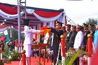 Kapolda Lampung Serukan Semangat Gotong Royong untuk Mewujudkan Indonesia Maju di HUT ke-79 RI
