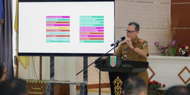Sekdaprov Fahrizal Jadi Narasumber Utama dalam Ceramah Umum Pelatihan Kepemimpinan Nasional Tingkat II Angkatan XIX Tahun 2024