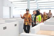 Pj. Gubernur Samsudin Tinjau Pembangunan Pasar Pasir Gintung Bandar Lampung, Diharapkan Dapat Diresmikan pada Akhir Agustus 2024