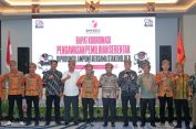 Rakor Pengawasan Pilkada Serentak 2024, Pj. Gubernur Samsudin Ajak Seluruh Stakeholder Wujudkan Pilkada Damai di Provinsi Lampung