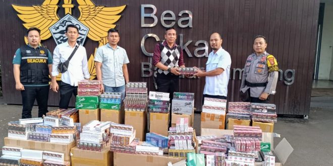 Polda Lampung Ingatkan Bahaya Rokok Ilegal, Masyarakat Diimbau Waspada