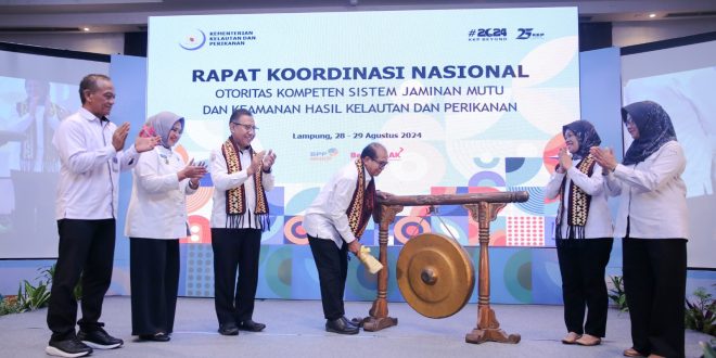 Pj. Gubernur Samsudin Ajak Kementerian Kelautan dan Perikanan Bersinergi Kendalikan Mutu Produk