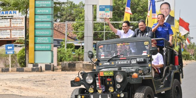 Diusung 11 Parpol, Nanda-Antonius Resmi Daftar Di KPU Pesawaran