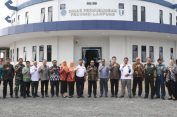 Pj. Gubernur Samsudin Resmikan Gedung Kantor Baru Dinas Perhubungan Provinsi Lampung di Sabah Balau