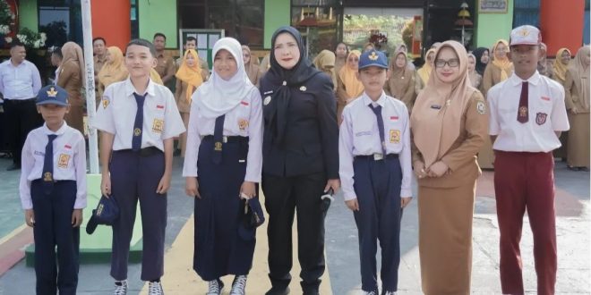 Walikota Eva Dwiana Tinjau MPLS, Motivasi Siswa Baru Belajar Sungguh-sungguh