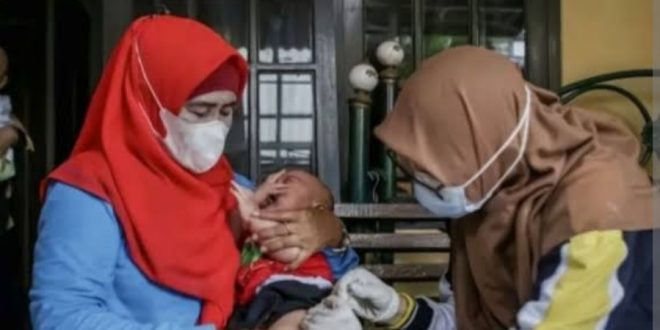 Dinas Kesehatan Kota Bandar Lampung Targetkan Pemberian Vaksin Polio