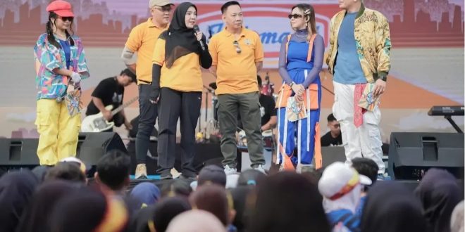 Walikota Bandar Lampung Buka Indomaret Fun Run 2024