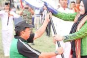 Walikota Eva Dwiana Buka Porcam Kecamatan Kemiling