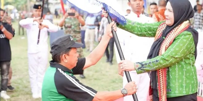 Walikota Eva Dwiana Buka Porcam Kecamatan Kemiling