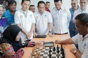 Walikota Eva Dwiana Buka Turnamen Catur Peradi Cup
