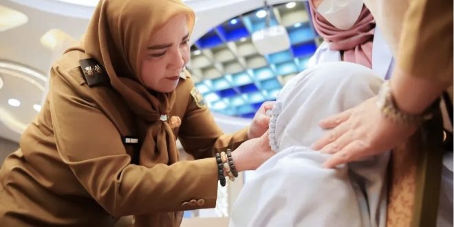 Walikota Eva Dwiana Pantau Pelaksanaan PIN Polio di Sekolah dan Puskesmas