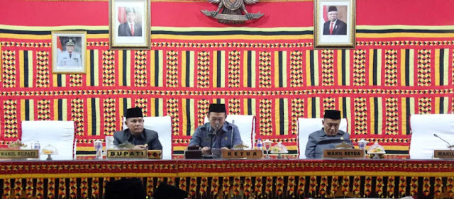 DPRD Lampung Selatan Paripurna Raperda Perubahan APBD TA 2024