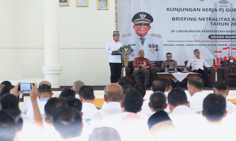 Pj Gubernur Lampung Ajak ASN Jaga Netralitas dan Ciptakan Pilkada Kondusif