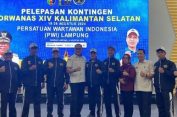 Kadis Kominfo Lampung Selatan Dukung Atlet PWI Dalam Ajang Powarnas XIV