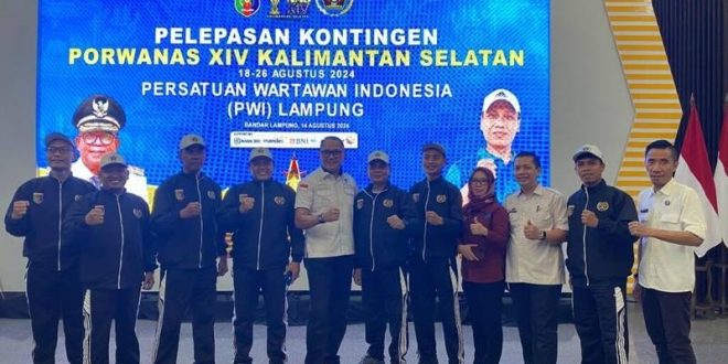 Kadis Kominfo Lampung Selatan Dukung Atlet PWI Dalam Ajang Powarnas XIV