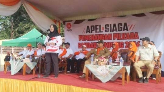 Walikota Eva Dwiana Bakal Bangun Bandar Lampung Jadi Kota Metropolitan