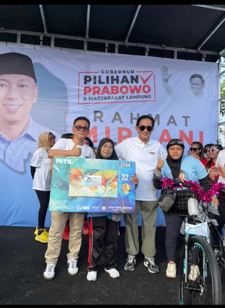 Senam Sehat RMD yang Digelar Romi Husein sangat Spektakuler