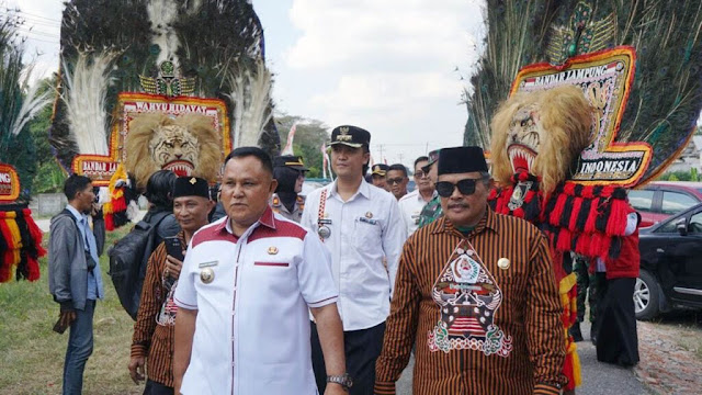 Akhirnya Puja Kesuma Lampung Segera Miliki Pendopo Joglo, Groundbreaking dilakukan Nanang Ermanto Bupati Lampung Selatan