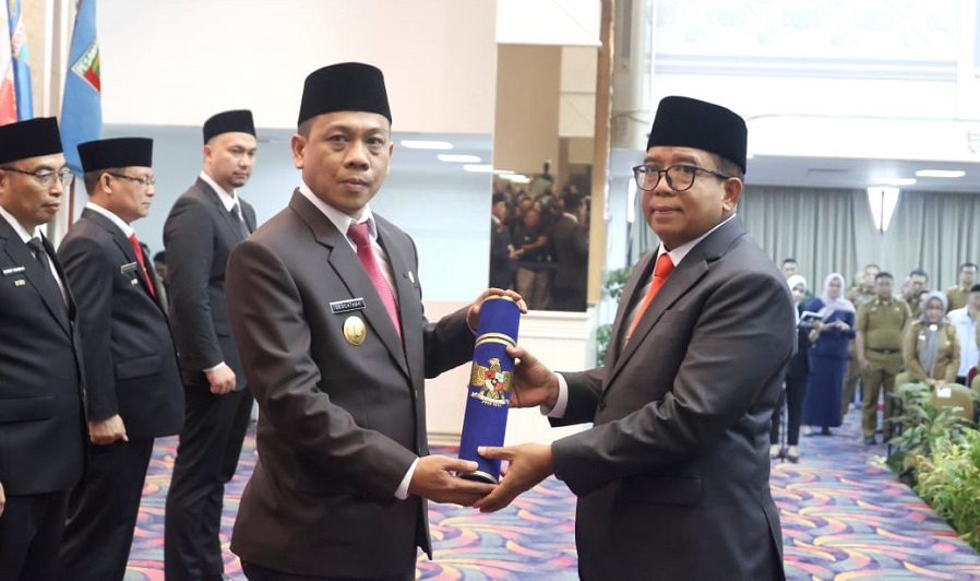 Descatama Dikukuhkan Sebagai Pjs Walikota Metro
