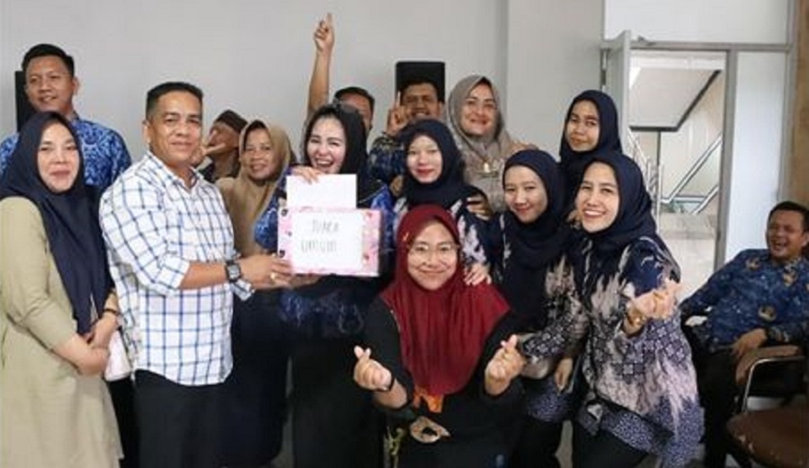 Dinas Kominfotik Lampung Tengah Meriahkan HUT Kemerdekaan RI Ke 79