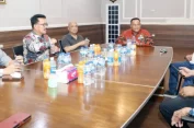 Nanang Ermanto Silaturahmi Ke Mantan Wakil Bupati Lampung Selatan Periode 2010-2015 Eki Setyanto