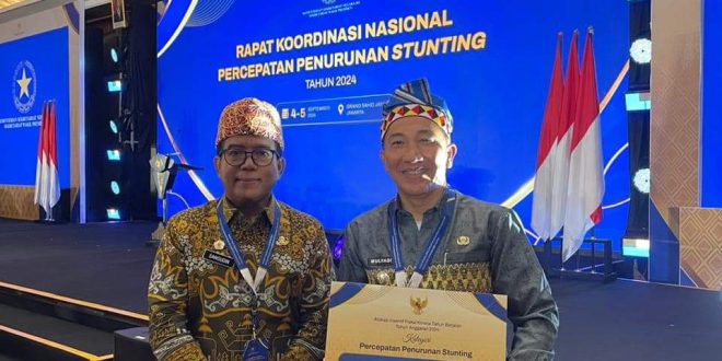 Provinsi Lampung dan Kabupaten Tanggamus Mendapat Apresiasi Dana Insentif Fiskal Stunting Tahun 2024