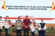 Pj. Gubernur Lampung Gelar Silaturahmi dengan LAN RI dan Atlet Peraih Medali PON XXI, Dorong Sinergi dan Prestasi