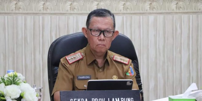 Ikuti Rapat Koordinasi, Pemprov Lampung Tegaskan Komitmen Pengendalian Inflasi di Daerah