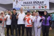 Pj. Gubernur Lampung Tinjau Pasar Murah, Upaya Pengendalian Inflasi dan Ketersediaan Bahan Pokok untuk Masyarakat