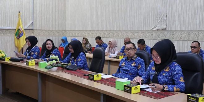 Pemprov Lampung Ikuti Rapat Koordinasi Pengendalian Inflasi Daerah, Fokus pada Komoditas Beras dan Minyak Goreng