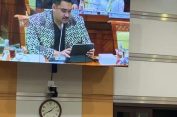 Pj. Gubernur Lampung Samsudin Dampingi Menpora Rapat Kerja DPR