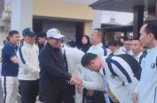 Pj. Gubernur Lampung Sambut Kepulangan Para Atlit dan Berikan Apresiasi Kepada Kontingen Lampung Pada PON XXI 2024 Aceh-Sumut