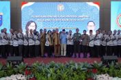Pj. Gubernur Lampung Hadiri Pelantikan Pengurus PGRI Provinsi Lampung
