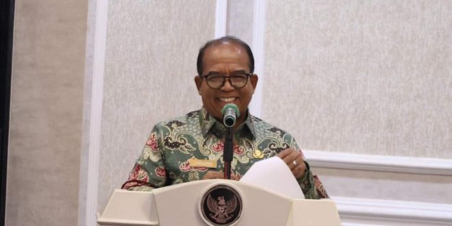 Pj. Gubernur Samsudin Buka Rapat Strategis Peningkatan Pemahaman Numerasi dengan Metode Gasing