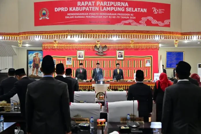 Rapat Paripurna DPRD, Dengarkan Pidato Kenegaraan Presiden RI