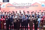 Anggota DPRD Kabupaten Lamsel Resmi Dilantik