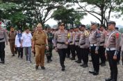 Pemkab Dan Polres Tanggamus Gelar Pasukan Operasi Mantap Praja Krakatau 2024