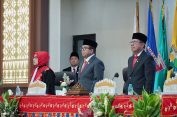 Samsudin Pj.Gubernur Lampung Samsudin Hadiri Rapat Paripurna Istimewa DPRD, Pelantikan Anggota DPRD Provinsi Lampung Periode 2024-2029